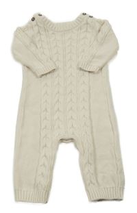 Svetlobéžový pletený overal George