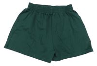 Tmavozelené sportovní kraťasy