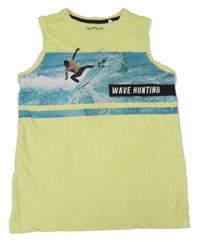 Žlté tielko so surferom C&A