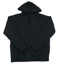 Černá propínací mikina s kapucí George