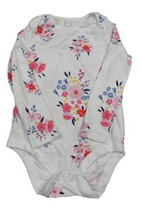 Bílé květované body F&F