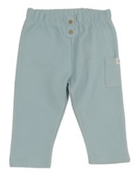 Svetlomodré teplákové nohavice s vreckom