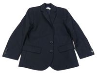 Tmavomodré společenské sako H&M