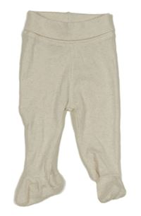 Smetanové melírované polodupky H&M