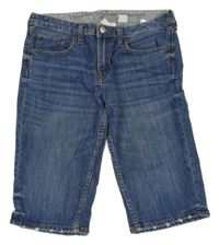 Modré riflové kraťasy H&M