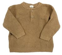 Hnědý svetr H&M