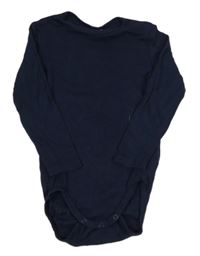 Tmavomodré body H&M