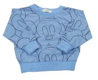 Světlemodrá mikina s Mickeym 