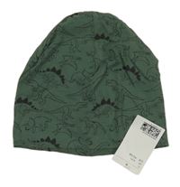 Nové - Zelená čepice s diny H&M
