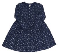 Tmavomodré šaty s hvězdami C&A