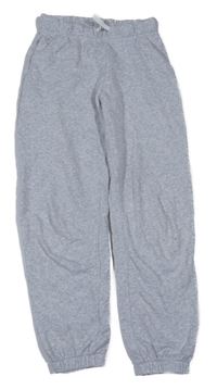 Světlešedé melírované tepláky H&M