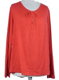Dámské červené volné triko Crew Clothing 
