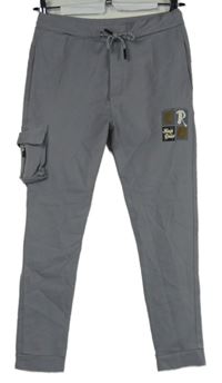 Dámské šedé tregíny s kapsou Storck vel. 32