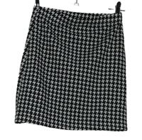 Dámska čierno-biela vzorovaná sukňa Shein
