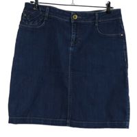 Dámska tmavomodrá rifľová sukňa s. Oliver