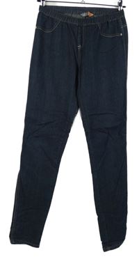 Dámske tmavomodré džegíny Tokyo Rose