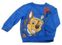 Modrá mikina s Paw Patrol Nickelodeon