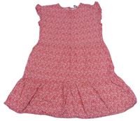 Červené kvetinové šaty Primark