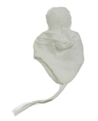 Biela čapica s brmbolcom