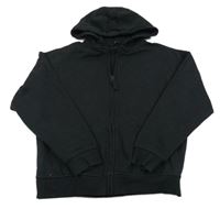 Černá propínací mikina s kapucí George