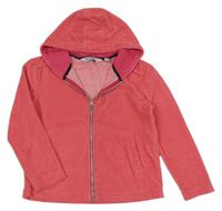 Ružová fleecová funkčná prepínaci mikina s kapucňou Regatta