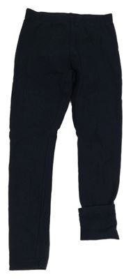 Tmavomodré teplákové legíny Esmara