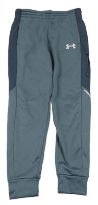 Modrošedé thermo tepláky Under Armour
