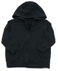 Čierna prepínaci mikina s kapucňou George