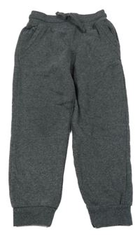 Tmavošedé tepláky Primark