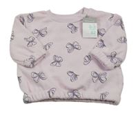 Nové - Levandulová mikina s motýly Primark