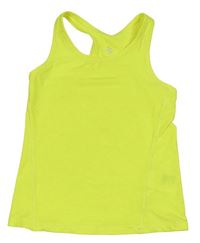 Neónově žltý športový top H&M