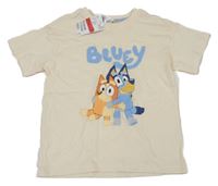 Nové - Béžové tričko s Bluey H&M