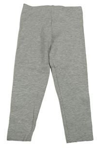 Sivé melírované legíny zn. H&M