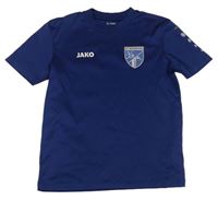 Tmavomodré futbalové tričko Jako