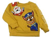 Hořčicová mikina s Paw Patrol C&A
