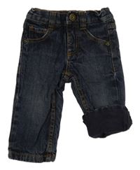 Tmavomodré podšité rifle Name it