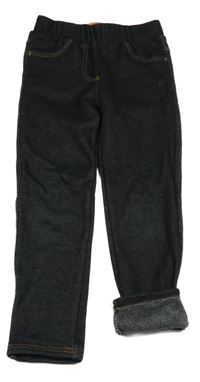 Čierne zateplené tregíny Staccato