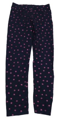 Tmavomodré legíny s hviezdičkami Nutmeg