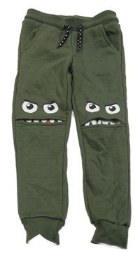 Khaki tepláky s příšerkami DopoDopo