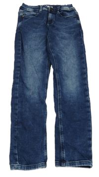 Tmavomodré teplákové rifle S. Oliver