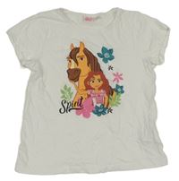 Bílé tričko se Spiritem 