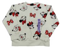 Nová - biela mikina s Minnie PRIMARK