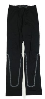 Černé thermo legíny s logem KIPSTA