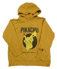 Medová mikina s Pikachu a kapucňou PRIMARK
