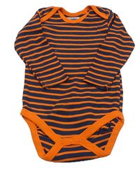 Tmavomodro-oranžové pruhované body Lupilu