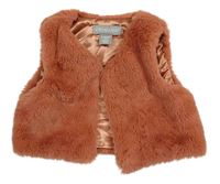 Staroružové kožušinové podšité bolerko zn. Primark