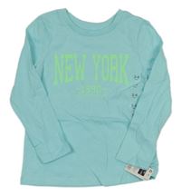 Nové - Světlemodré triko s nápisem Dunnes