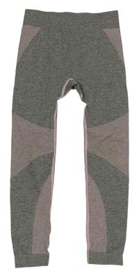 Sivé melírované spodné legíny Lupilu