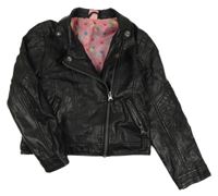 Černý koženkový podšitý křivák Kiki&Koko