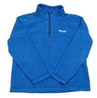 Modrá fleecová funkčná mikina s logom Regatta